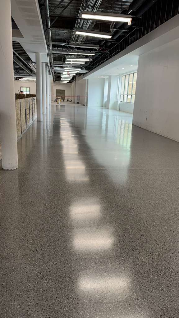 Halifax High School — detailed cleaning work